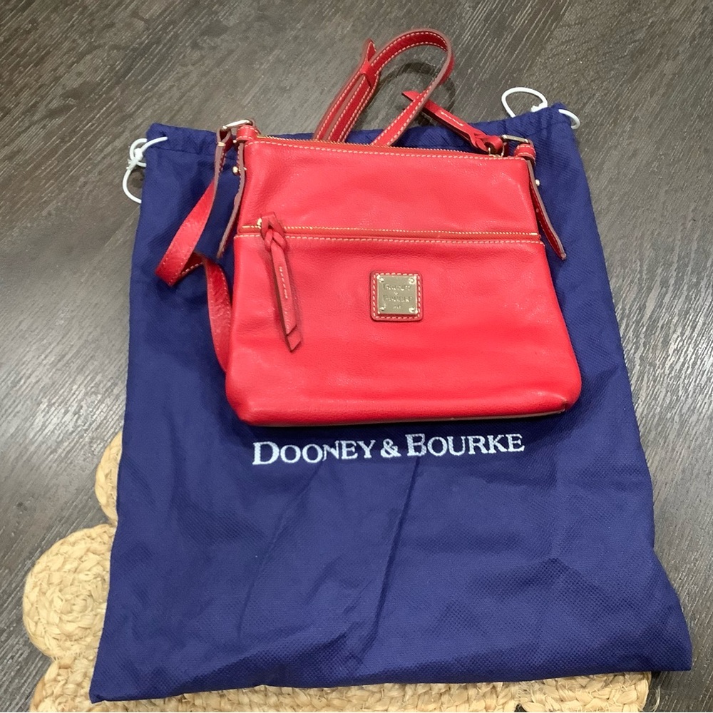 Dooney & Burke pebble grain leather cross body